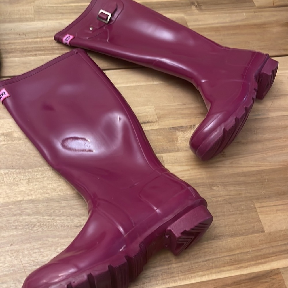 HUNTER knee high rain boots - Picture 7 of 7